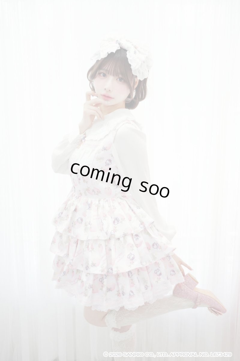 画像5: ribbon frill one-piece（リボンフリルワンピース）ハローキティ (5)