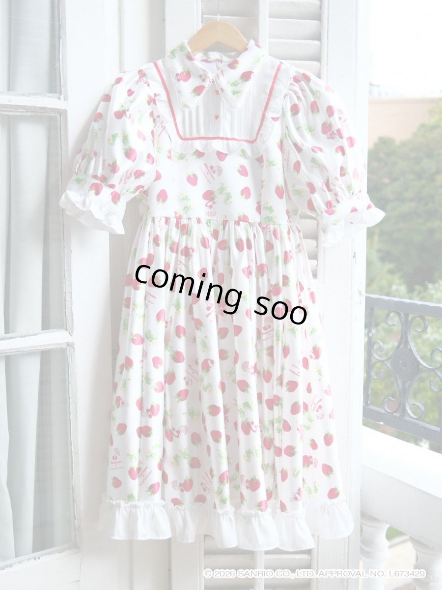 画像13: long strawberry doll one-piece（ロングストロベリードールワンピース） (13)