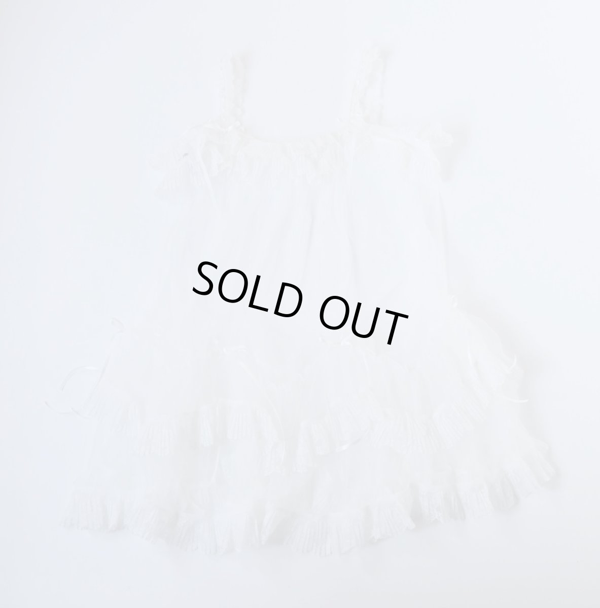 画像7: 【予約商品】tulle one-piece dress（チュールワンピース） (7)