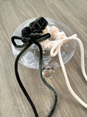 画像4: long ribbon chouchou（ロングリボンシュシュ） (4)