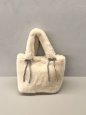 画像22: ribbon fur bag(リボンファーバッグ) (22)