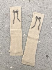 画像7: ribbon knit legwarmer(リボンニットレッグウォーマー) (7)
