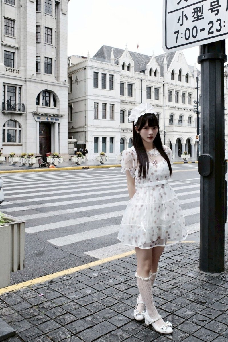 画像6: 【限定商品】cute bone one-piece dress（キュートボーンワンピース） (6)