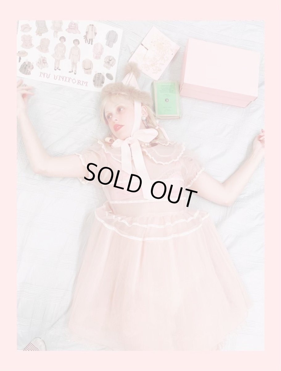 画像19: 【limited sale】sheer pleats one-piece-dress（シアープリーツワンピース） (19)