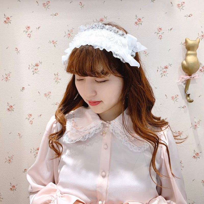 Lace Headdress レースヘッドドレス Rosemarie Seoir
