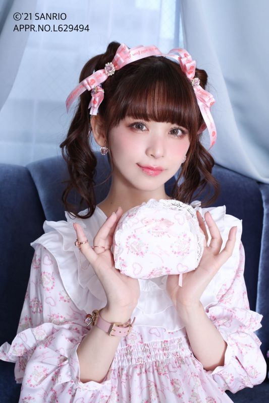 puff bag パープル rosemarie seoir