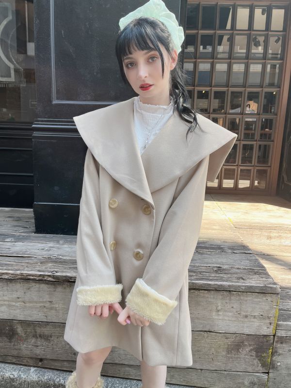 人気商品！！ RIGEL created by miwa☆カシミヤロングコート - 通販