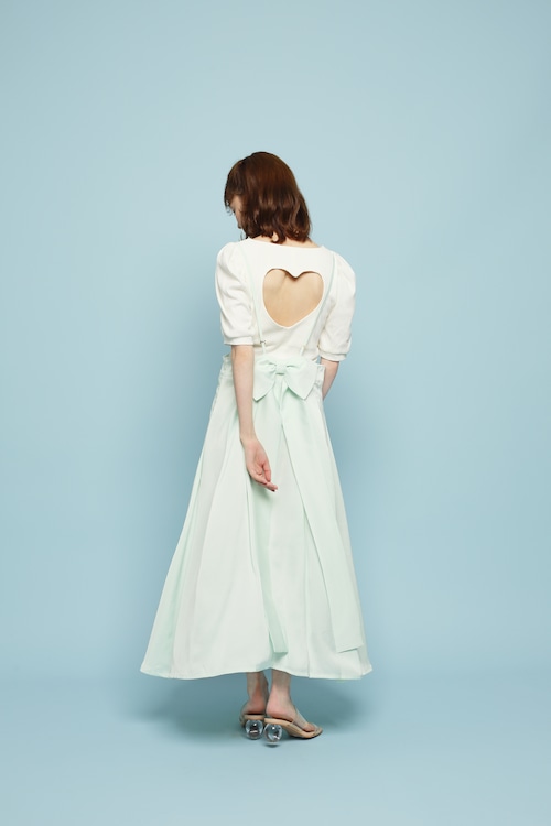 画像1: ribbon long skirt（リボンロングスカート） (1)