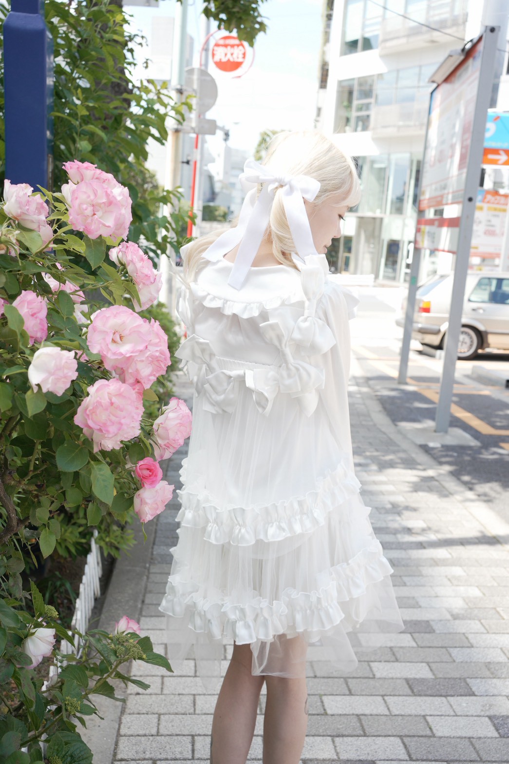5/24発売予約商品】ribbon tule one-piece dress（リボンチュール