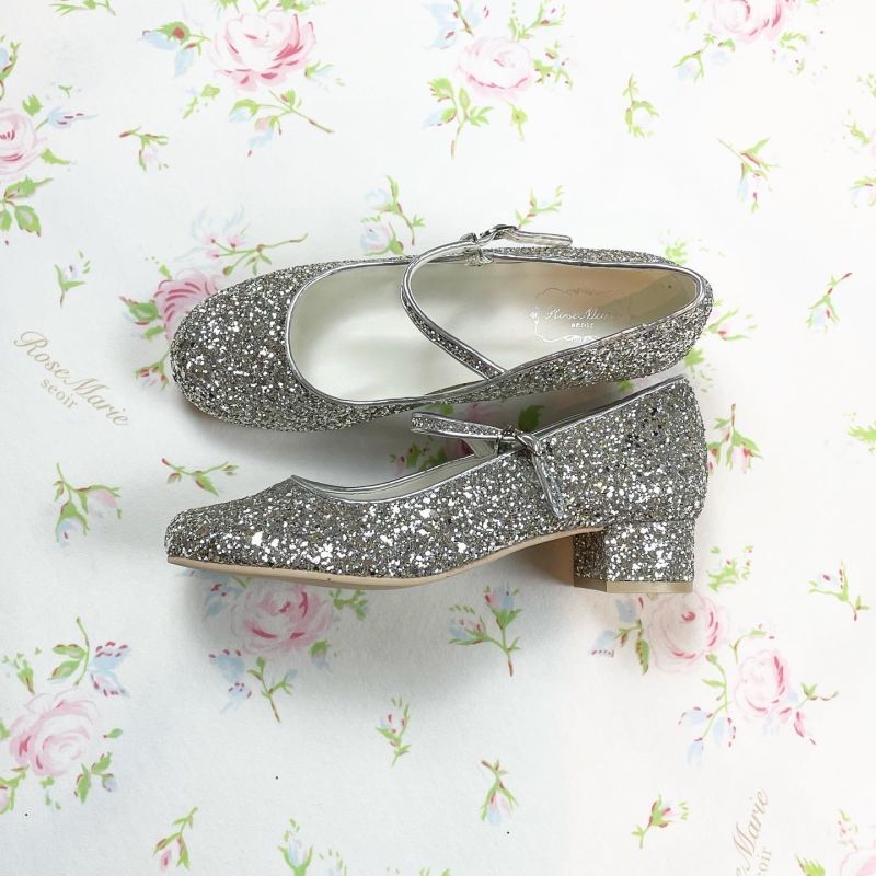 glitter shoes RoseMarie seoir