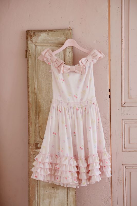 ribbon frill one-piece dress（リボンフリルワンピース） - RoseMarie