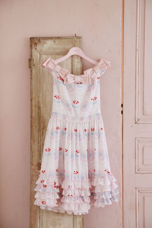 ribbon frill one-piece dress（リボンフリルワンピース） - RoseMarie